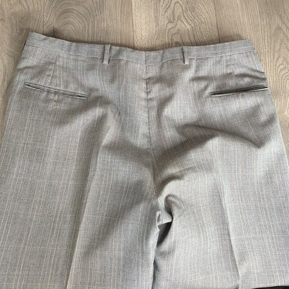 Botany 500 Joslins Mens 2 piece Suit Rose Grey w/Pinstripes See Desc for Measure - Picture 15 of 16